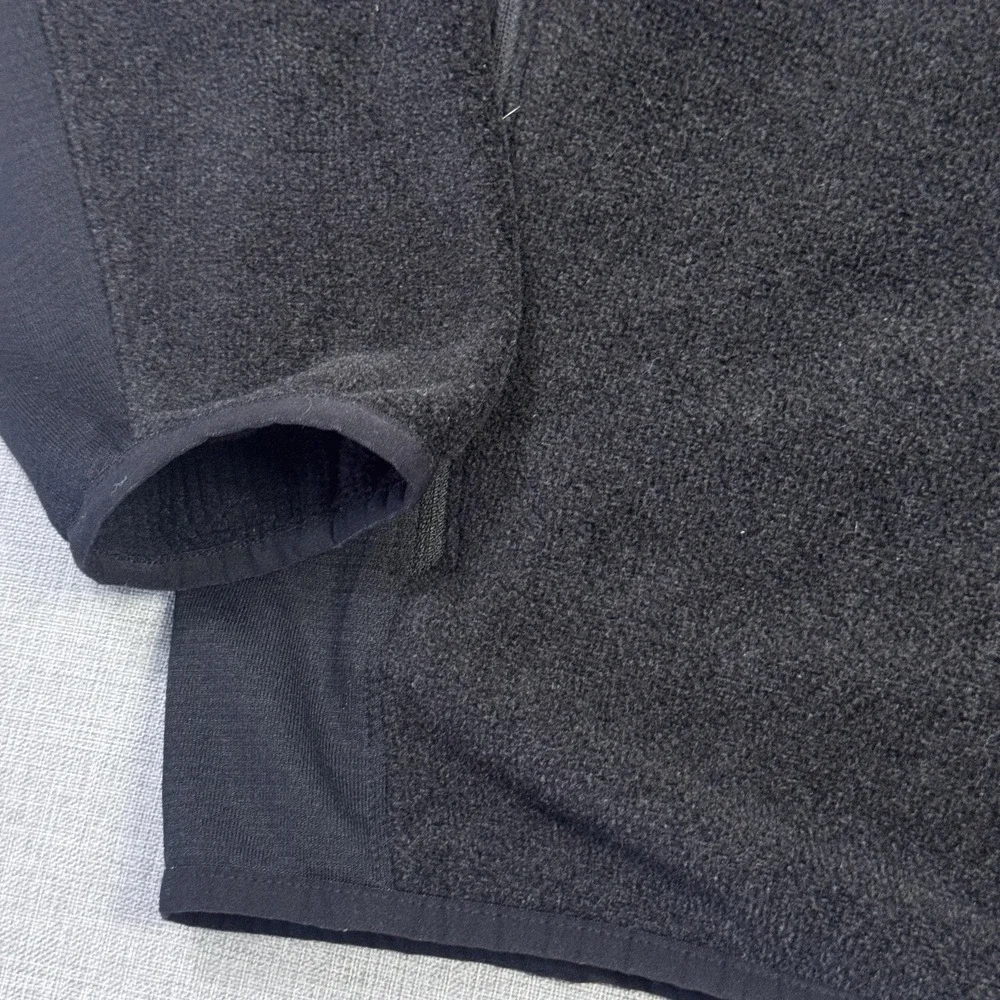 The North Face Jacket Mens‎ XL Black Fleece Full Zip Stand-Up Collar Breathable